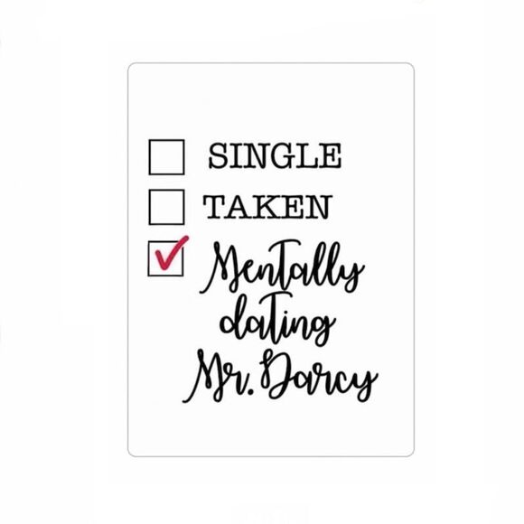 Pride & Prejudice Darcy Magnet - Picture 2 of 5